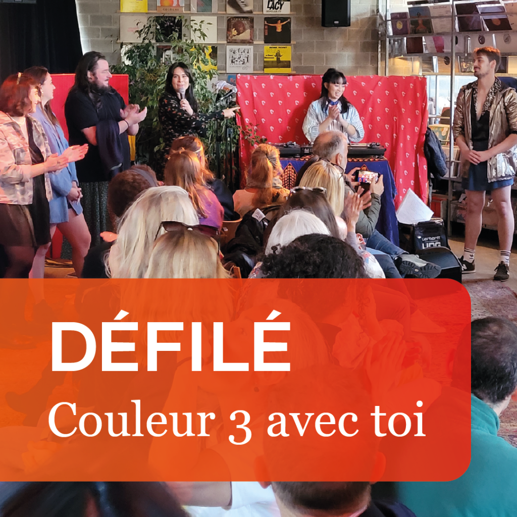 Couleur 3 avec toi – Retour sur le défilé de seconde main