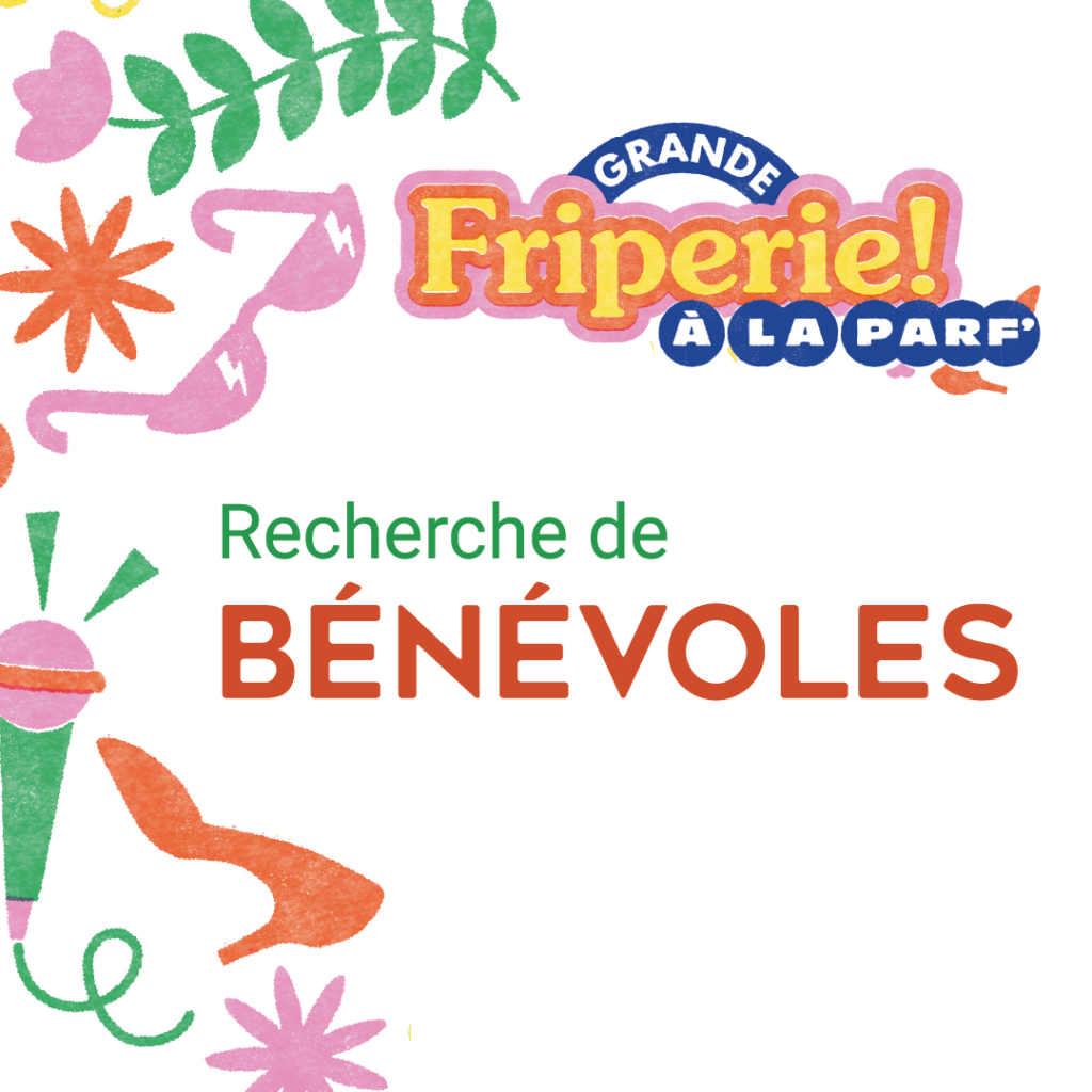 Friperie à la Parf&rsquo; – recherche de bénévoles