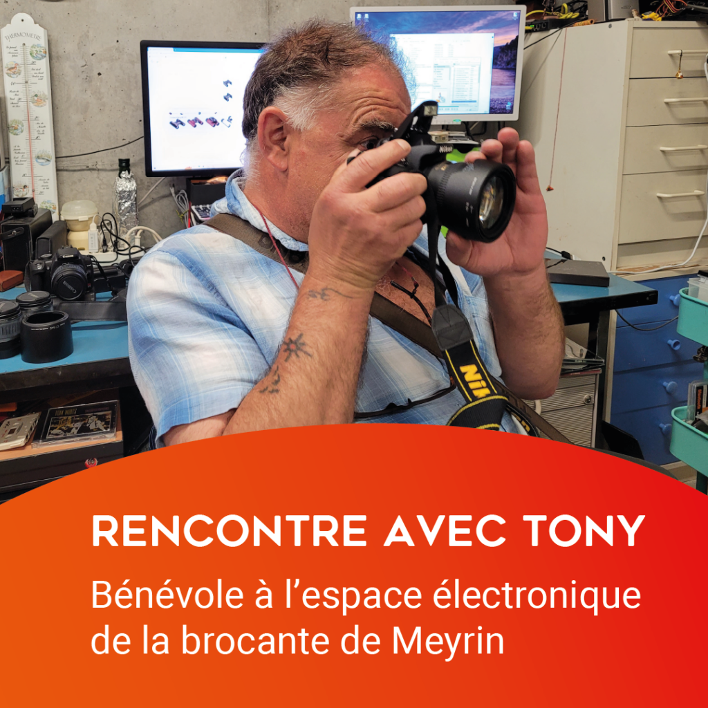 Bénévolat: rencontrez Tony