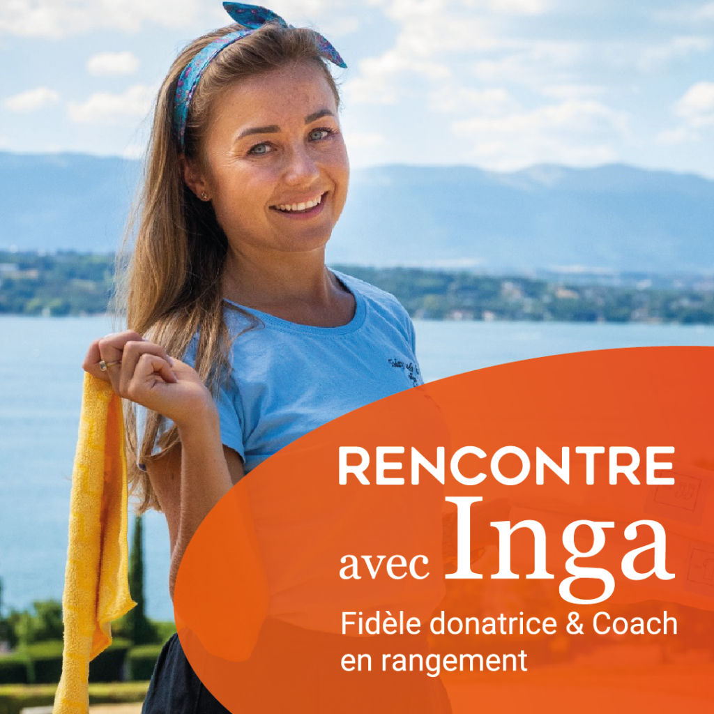 Interview de Inga, fidèle donatrice
