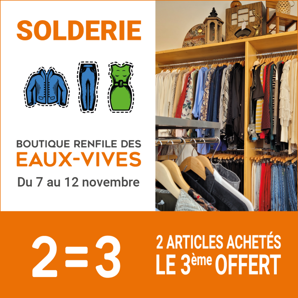 Solderie à la boutique des Eaux-Vives