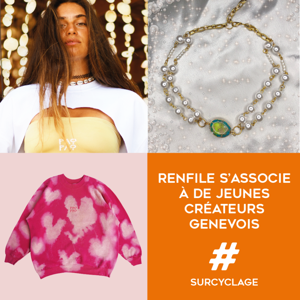 Renfile s’associe à de jeunes créateurs genevois pour promouvoir le surcyclage